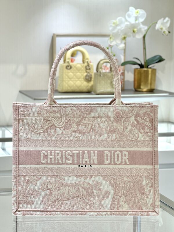 Replica Dior Tote Book Pink Tiger - Best Fake Designer Bags
