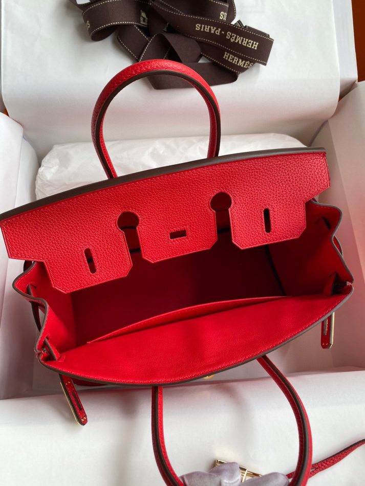 Replica Hermes Birkin Red Togo Gold 5 Replica Hermes Birkin Red Togo Gold - authentic-look luxury purse replica