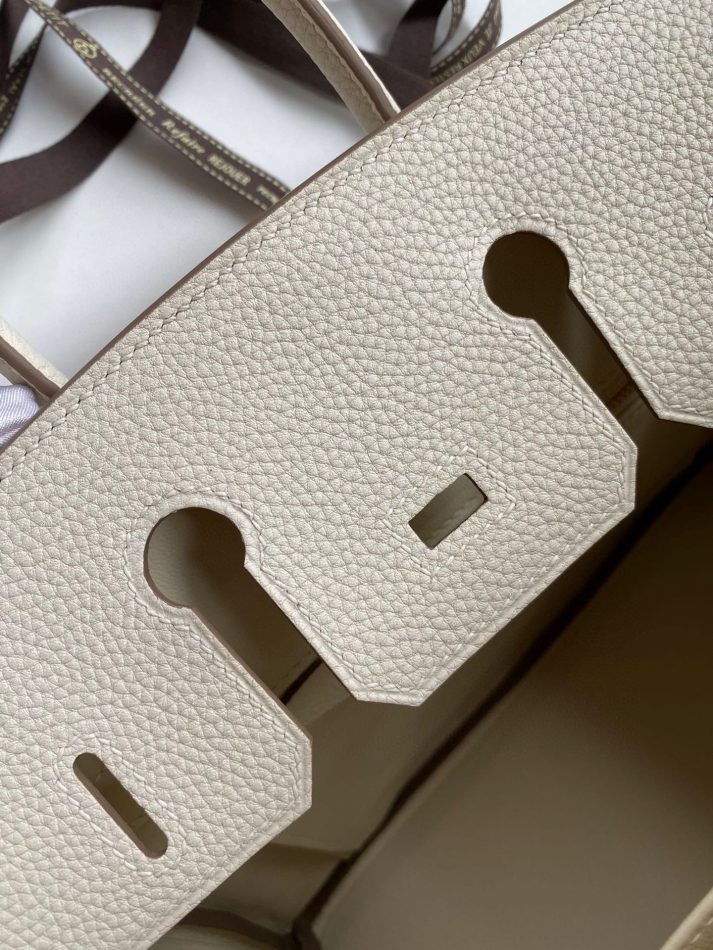 Replica Hermes Birkin White Togo Gold - high-quality designer bag clone