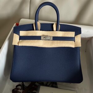 Replica Hermes Birkin Sapphire Blue Togo - Best Fake Designer Bags
