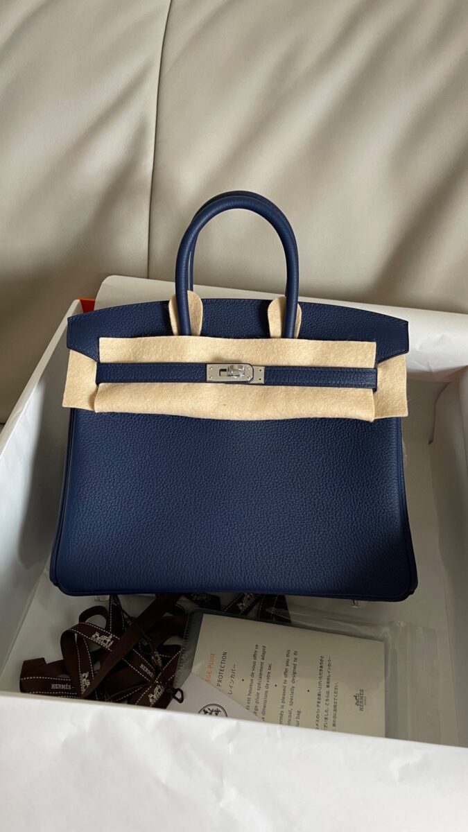 Replica Hermes Birkin Sapphire Blue Togo - Best Fake Designer Bags