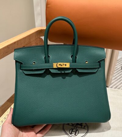 Replica Hermes Birkin Peacock Green Togo - Best Fake Designer Bags