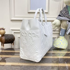 Replica Louis Vuitton Sac Plat 24H White - premium-grade designer purse dupe