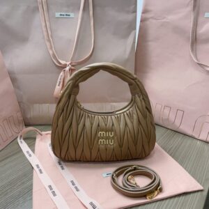 Replica Miu Miu Wander Brown - Best Fake Designer Bags