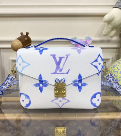 Replica Louis Vuitton Pochette Metis Blue - Best Fake Designer Bags