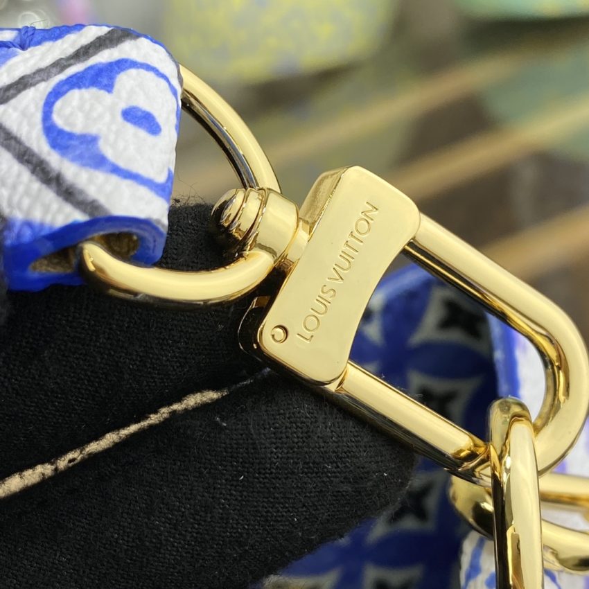 Replica Louis Vuitton NeoNoe BB White-Blue 7 Replica Louis Vuitton NeoNoe BB White-Blue - authentic-look luxury purse replica