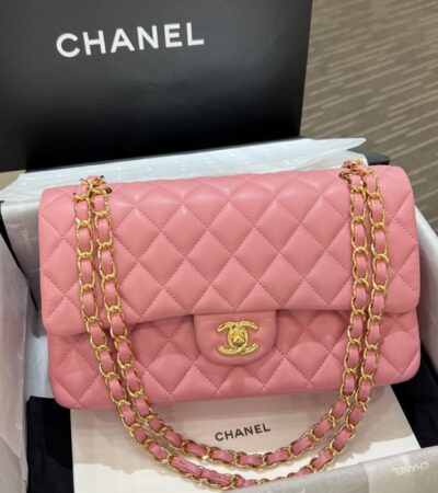 Replica CHANEL Classic Flap 25cm Pink - Best Fake Designer Bags