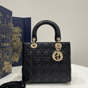 Replica Lady Dior Large Black - Best Fake Designer Bags