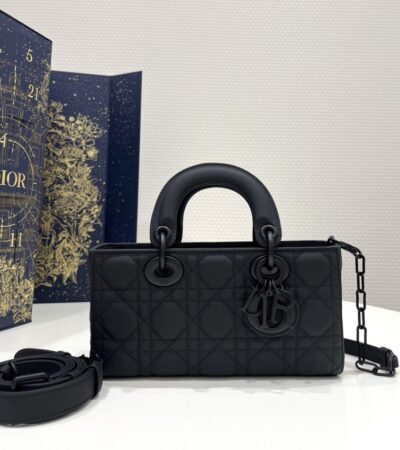 Replica Dior Lady D-Joy Bag  Black Matte - Best Fake Designer Bags