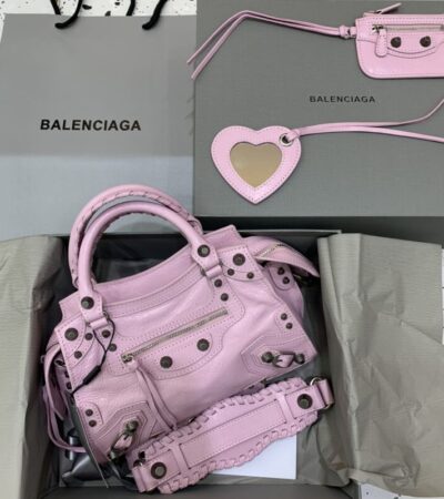 Replica Balenciaga Le City Pink - Best Fake Designer Bags