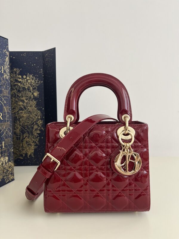 Replica Lady Dior Patent Red - Best Fake Designer Bags