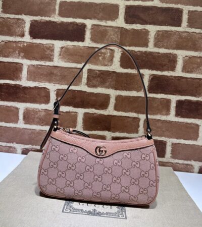 Replica Gucci Ophidia Purses GG Pink - Best Fake Designer Bags