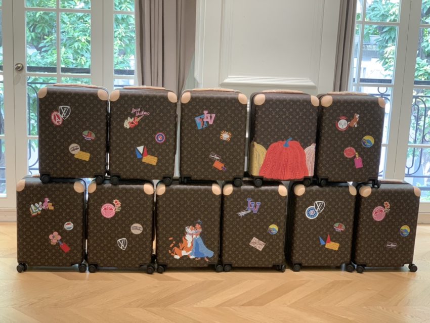 Replica Louis Vuitton Suitcase Custom Colors - realistic designer-inspired fake bag