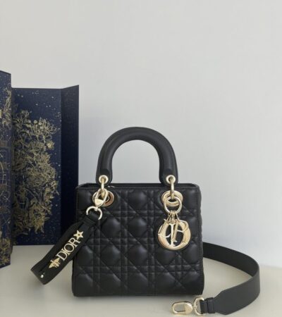 Replica Lady Dior  Black ABC - Best Fake Designer Bags