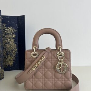 Replica Lady Dior Blush Pink ABC - Best Fake Designer Bags
