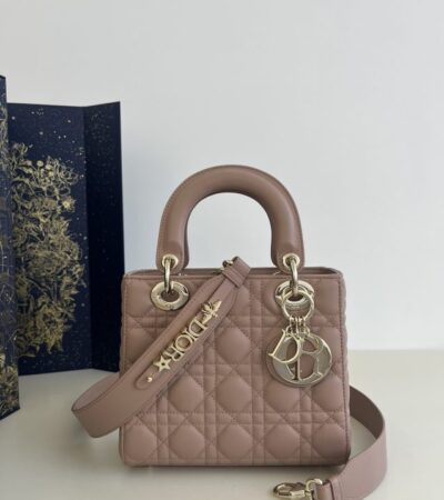 Replica Lady Dior Blush Pink ABC - Best Fake Designer Bags