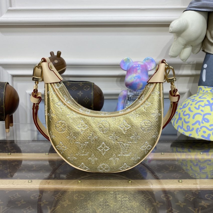 Replica Louis Vuitton Loop Golden Canvas - premium 1:1 fake handbag model