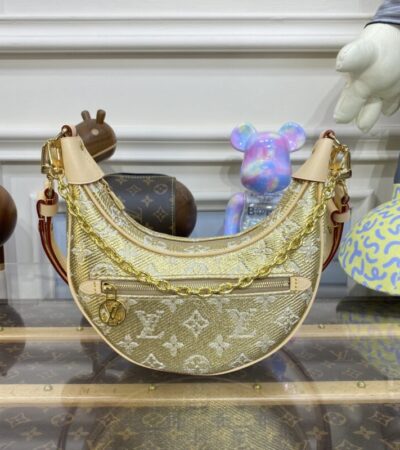 Replica Louis Vuitton Loop Golden Canvas - Best Fake Designer Bags