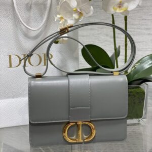 Replica Dior 30 Montaigne Grey - Best Fake Designer Bags