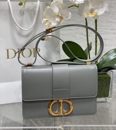 Replica Dior 30 Montaigne Grey - Best Fake Designer Bags