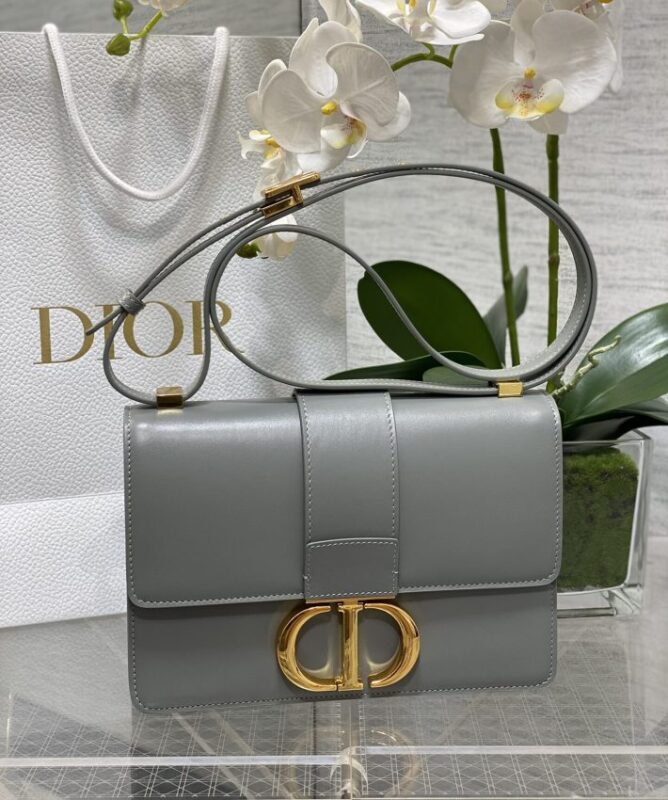 Replica Dior 30 Montaigne Grey - Best Fake Designer Bags