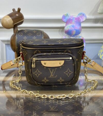 Replica Louis Vuitton Bumbag Mini Brown - Best Fake Designer Bags