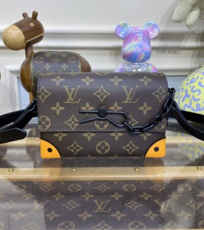 Replica Louis Vuitton Steamer Wearable Wallet Brown&Yellow - Best Fake Designer Bags