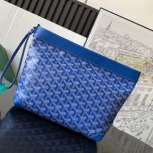 Replica Goyard Conti Pouch Blue - Best Fake Designer Bags