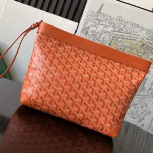 Replica Goyard Conti Pouch Orange - Best Fake Designer Bags