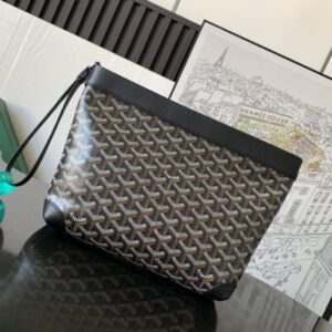 Replica Goyard Conti Pouch Black - Best Fake Designer Bags