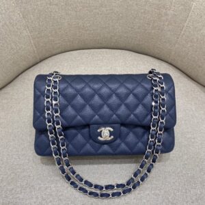 Replica CHANEL Classic Flap 25cm Sea Blue - Best Fake Designer Bags
