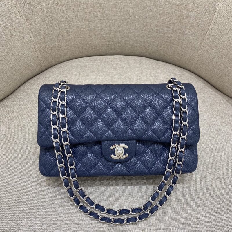 Replica CHANEL Classic Flap 25cm Sea Blue - Best Fake Designer Bags