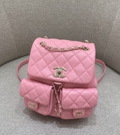 Replica CHANEL 23A Backpack Small Pink - Best Fake Designer Bags