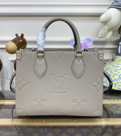 Replica LV OnTheGo PM Beige - Best Fake Designer Bags