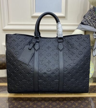Replica Louis Vuitton Sac Plat 24H Large Black - Best Fake Designer Bags