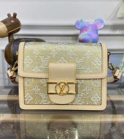 Replica Louis Vuitton Dauphine Mini Tan - Best Fake Designer Bags
