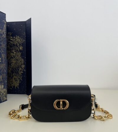 Replica Dior 30 Montaigne Avenue Black - Best Fake Designer Bags