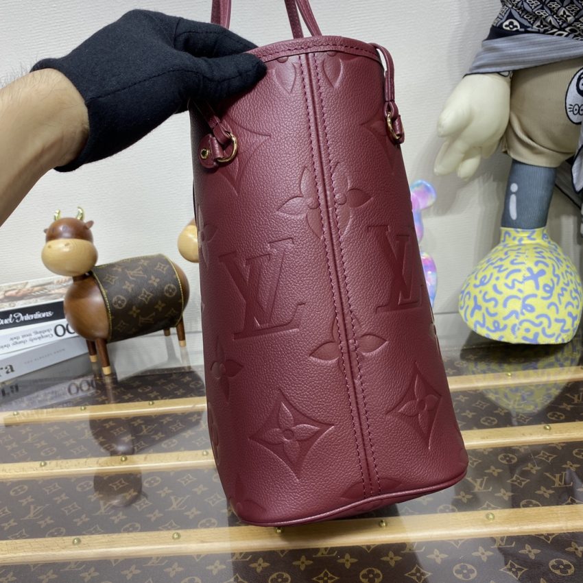 Replica Louis Vuitton Neverfull MM Bordeaux 7 Replica Louis Vuitton Neverfull MM Bordeaux - ultra-realistic fake designer tote