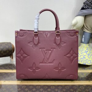 Replica LV OnTheGo Bordeaux - Best Fake Designer Bags