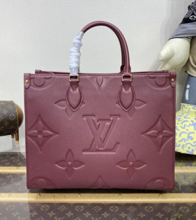 Replica LV OnTheGo Bordeaux - Best Fake Designer Bags