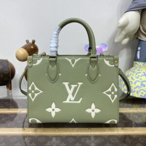 Replica LV OnTheGo PM Green - Best Fake Designer Bags