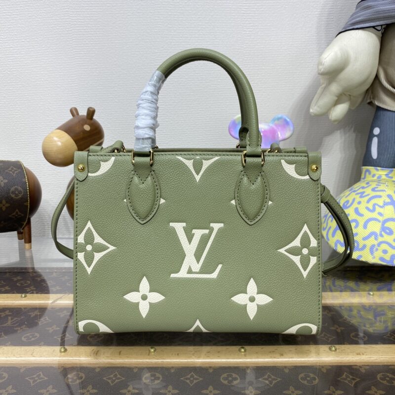 Replica LV OnTheGo PM Green - Best Fake Designer Bags