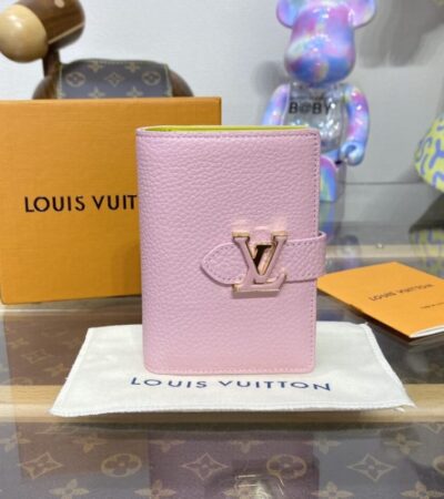 Replica Louis Vuitton Vertical Compact Wallet Pink - Best Fake Designer Bags