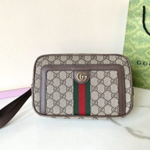 Replica Gucci Ophidia  GG Clutch Beige - Best Fake Designer Bags