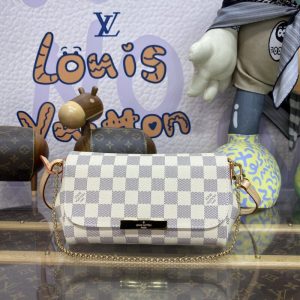 Replica Louis Vuitton Favorite White Grid 1 Replica Louis Vuitton Favorite White Grid - top-rated replica designer bag