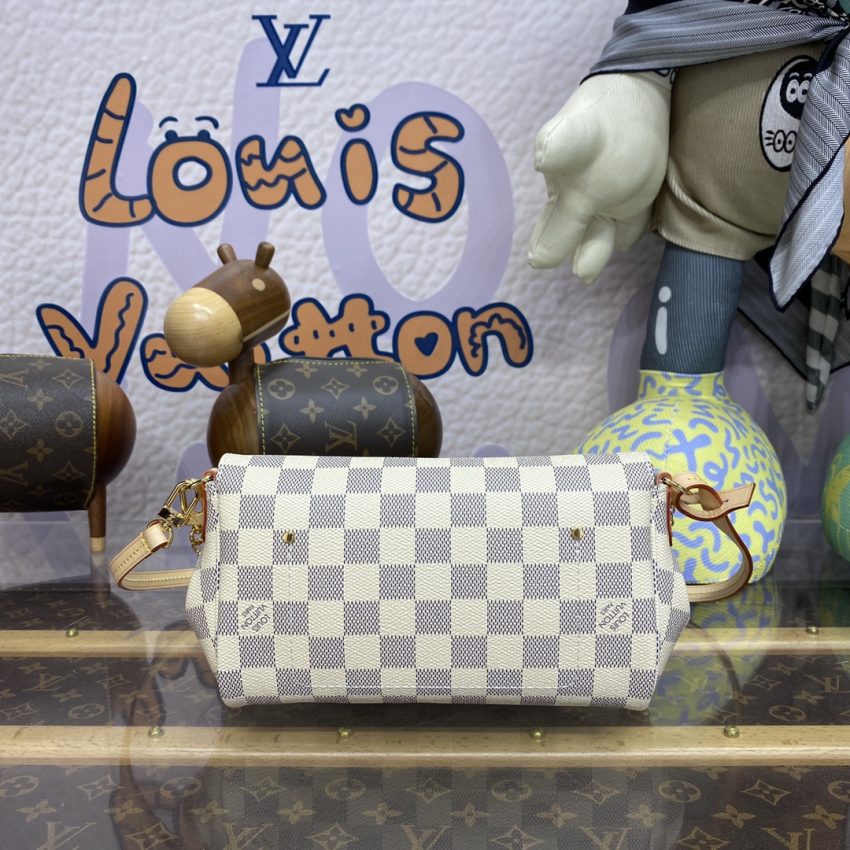 Replica Louis Vuitton Favorite White Grid 9 Replica Louis Vuitton Favorite White Grid - top-tier luxury replica shoulder bag