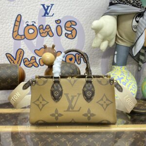Replica LV OnTheGo East West Brown - Best Fake Designer Bags