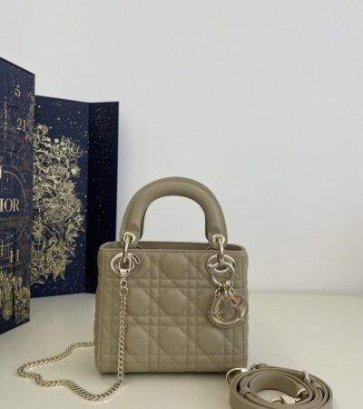 Replica Lady Dior Mini Beige - Best Fake Designer Bags
