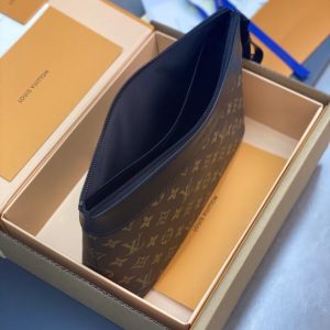 Replica Louis Vuitton Pochette Voyage Souple Brown - premium-grade designer purse dupe