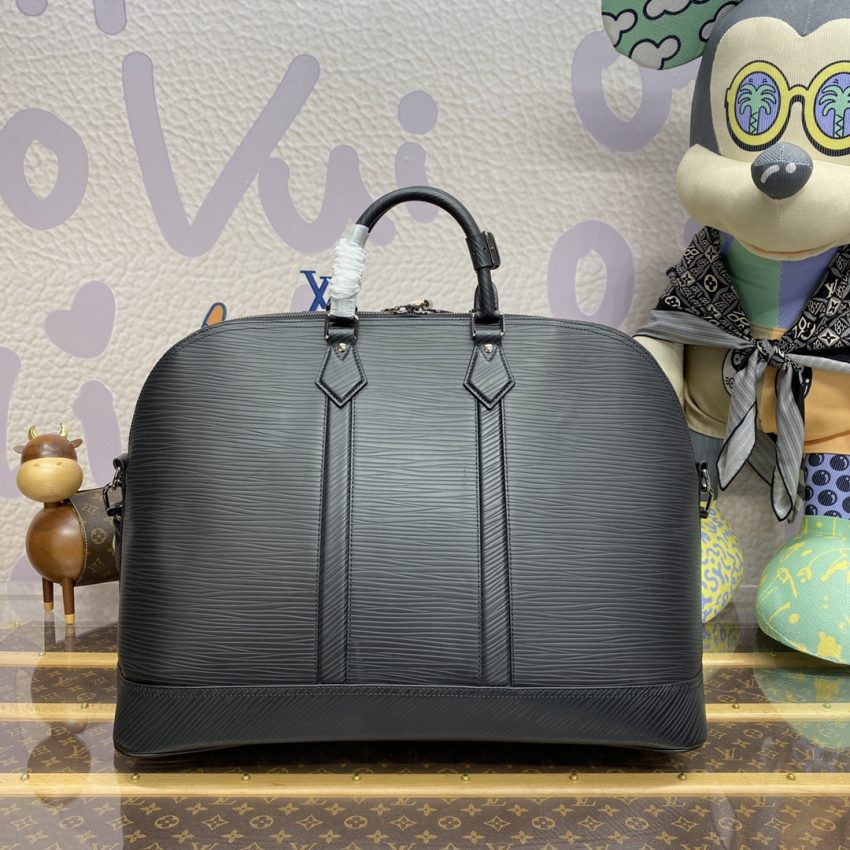 Replica Louis Vuitton Alma Travel GM Black - high-end fake designer purse